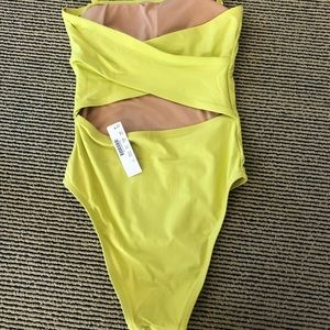 J. Crew Strapless Swimsuit